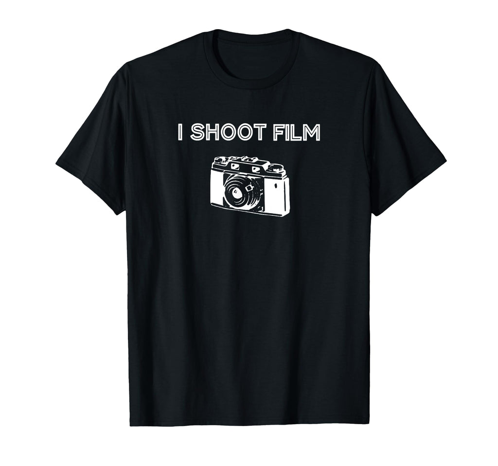 I Shoot Film 35Mm Camera Photographer T-Shirt - Graphic Print Unisex