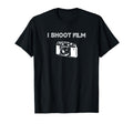 I Shoot Film 35Mm Camera Photographer T-Shirt - Graphic Print Unisex