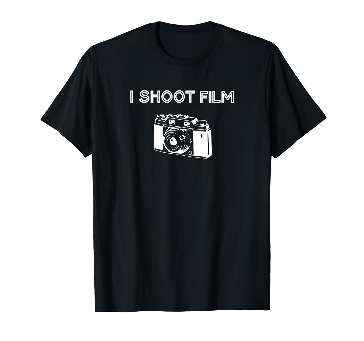 I Shoot Film 35Mm Camera Photographer T-Shirt - Graphic Print Unisex