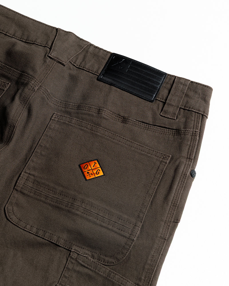 Trailblazer Taper Fit Pants - DK BRN